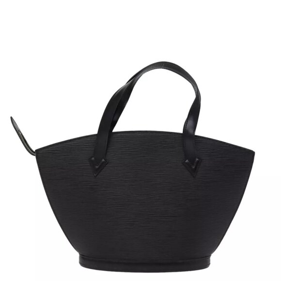LOUIS VUITTON Epi Saint Jacques Hand Bag Black M52272 LV Auth 75094 - Picture 3 of 10